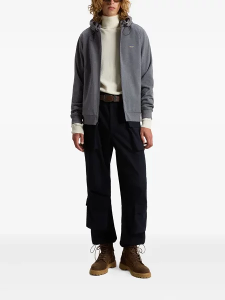 Hanorac cu glugă Woolrich gri
