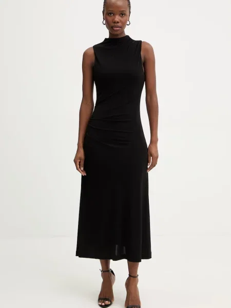 BOSS sukienka z Eylai czarna