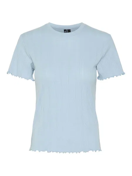 Pieces Tricou Fia celest albastru