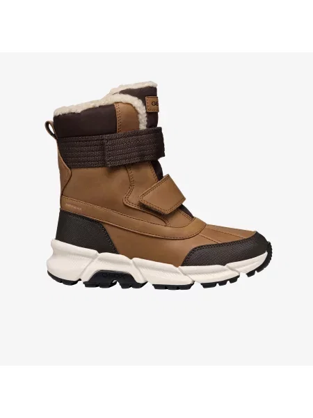 Sneakers Geox καφέ