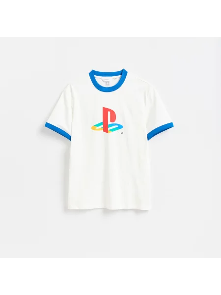 Reserved Playstation póló krémszínű