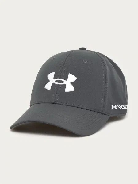 Шапка Under Armour с апликация сиво