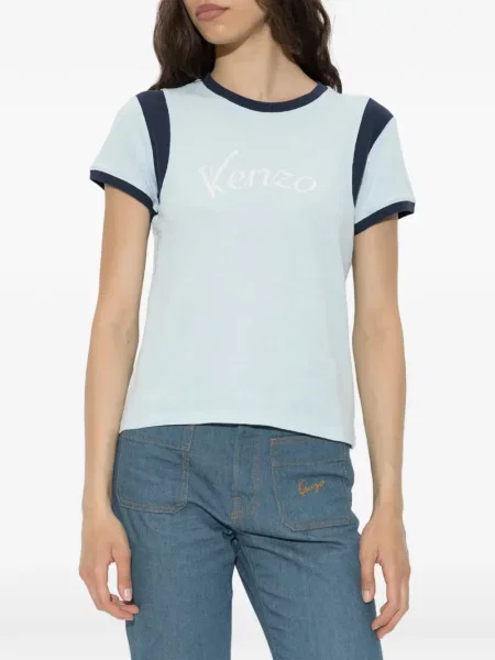 Tricou Kenzo cu imagine albastru