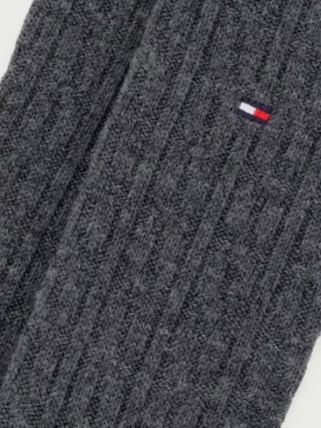 Tommy Hilfiger ponožky pánske s prímesou vlny sivá