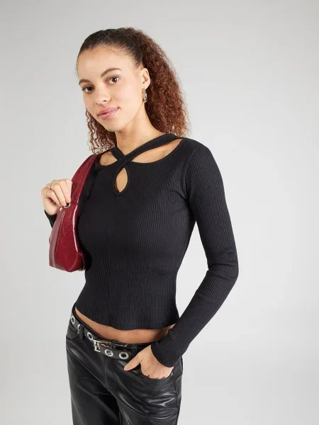 ABOUT YOU Tricou Delia' negru