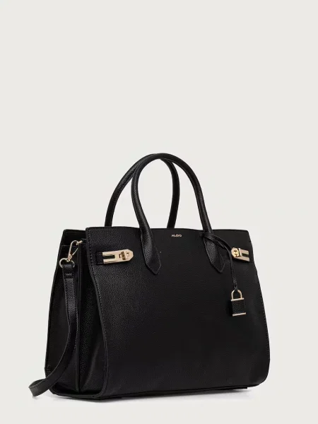 Кожаная сумка шоппер Aldo