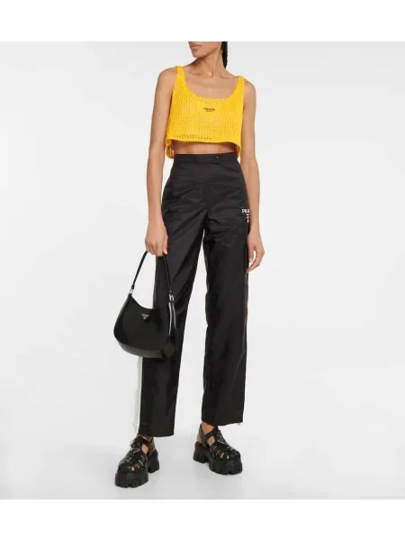 Sandale Prada cu platformă negru