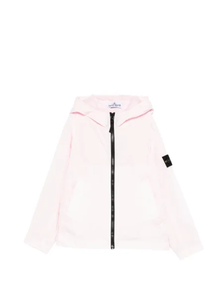 Kurtka dziecięca Stone Island różowa