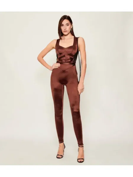 Elisabetta Franchi Salopetă maro