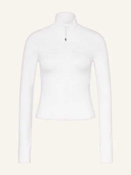 Lululemon Bunda Na Trénink Define Cropped bílá