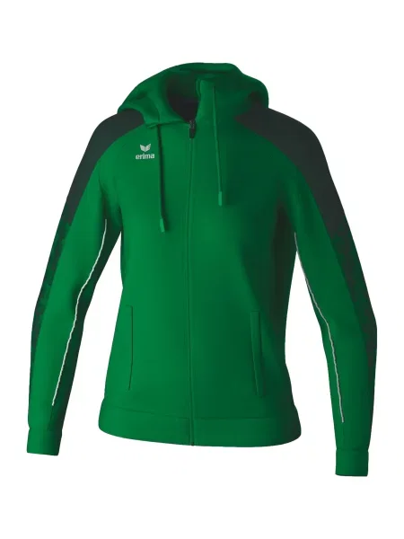 ERIMA Sportovní bunda Evo Star zelená černá
