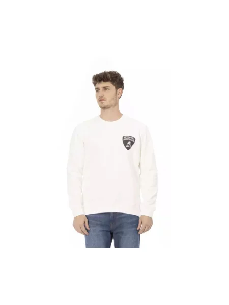 Bluza Automobili Lamborghini z logo biała