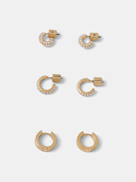 AllSaints cercei alb