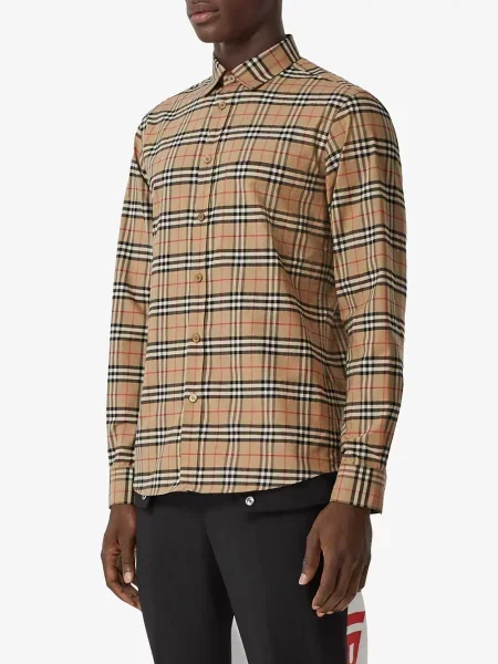 Kostkovaná malá košile Burberry