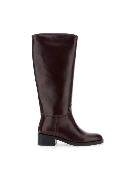 Kozaki Jeffrey Campbell skórzane brązowe