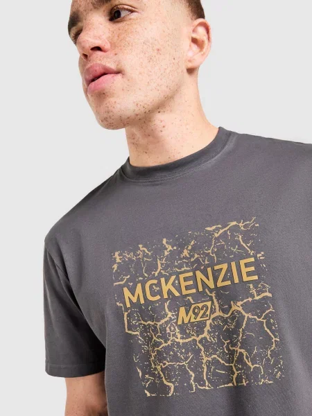 Mckenzie T-Shirt Quartz szara