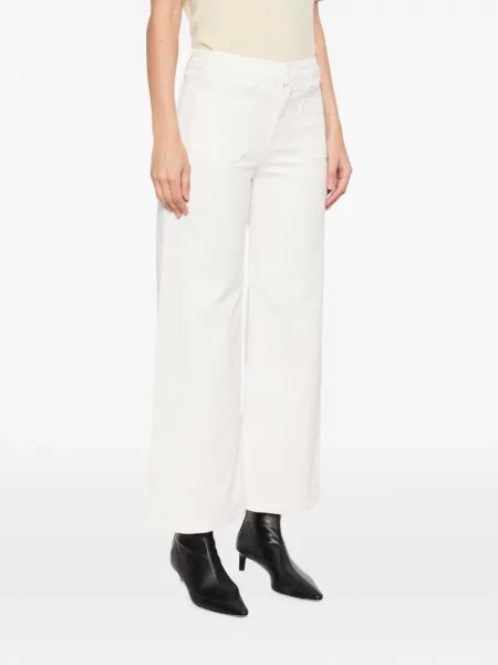 Pantaloni Five Jeans alb