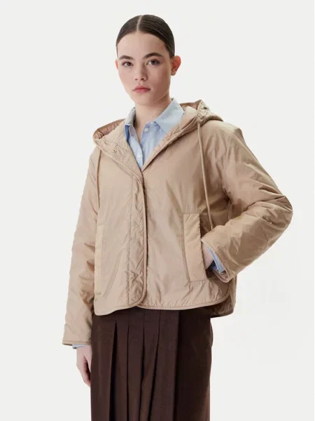 Weekend Max Mara Μπουφάν μεταβατικό Agreste μπεζ