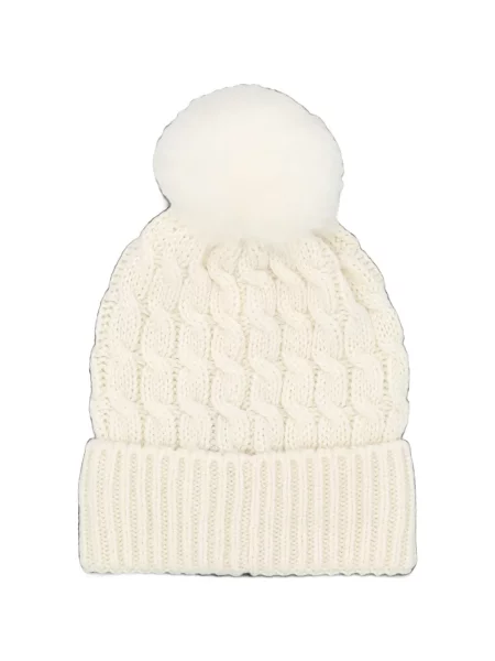 Căciulă Moncler Grenoble tricotate alb