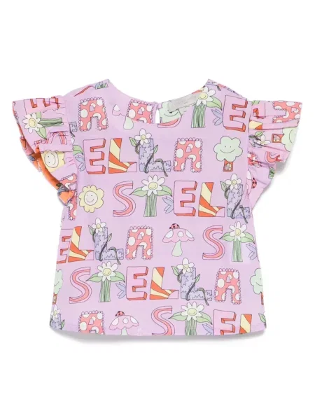 Top dziecięcy Stella Mccartney fioletowy