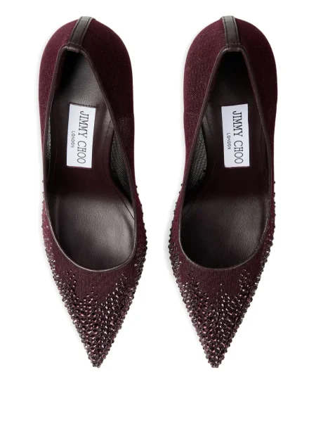 Pantofi cu toc Jimmy Choo roșu