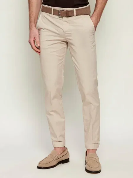 Fay Pantaloni CAPRI | Straight fit bej