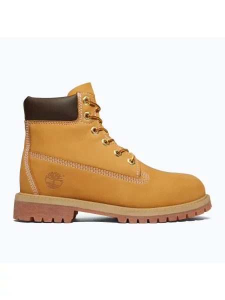 Botki Timberland sznurowane brązowe