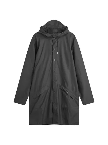 Kurtka Rains Long Jacket black czarna