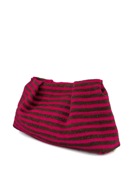 Kopertówka Sensi Studio w paski różowa