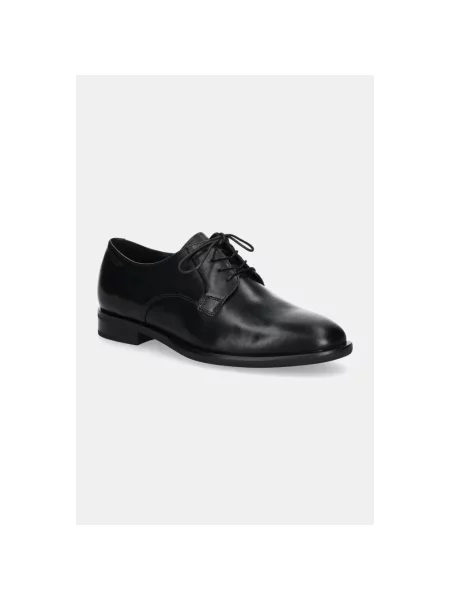 Półbuty Vagabond Shoemakers na płaskim obcasie czarne