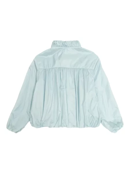 Kurtka dziecięca Moncler Enfant niebieska