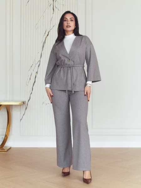 Штани класичні Seventeen світло-коричневий коричневі