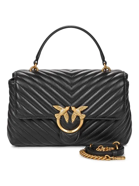 Klasická crossbody kabelka Pinko čierna