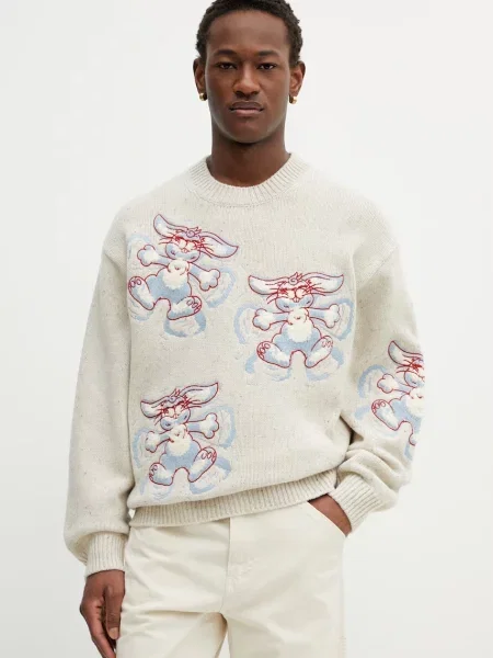 Kenzo pulover de lana bej