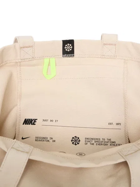 Top sport Nike din fleece plisat fără mâneci alb