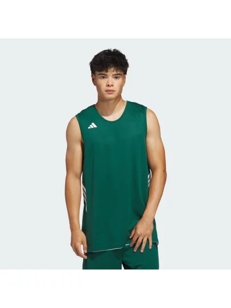 Koszulka 3G Speed Reversible Basketball AEROREADY biała