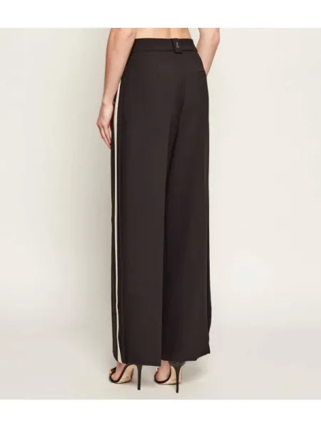 PATRIZIA PEPE Pantaloni cutați / alb negru