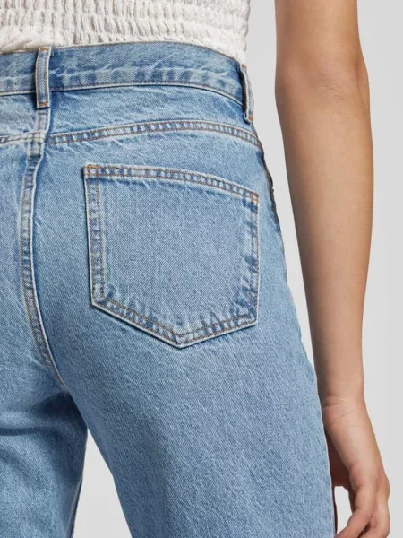 Jeansy z prostą nogawką z czystej bawełny model ‘RILEY’ Only niebieskie