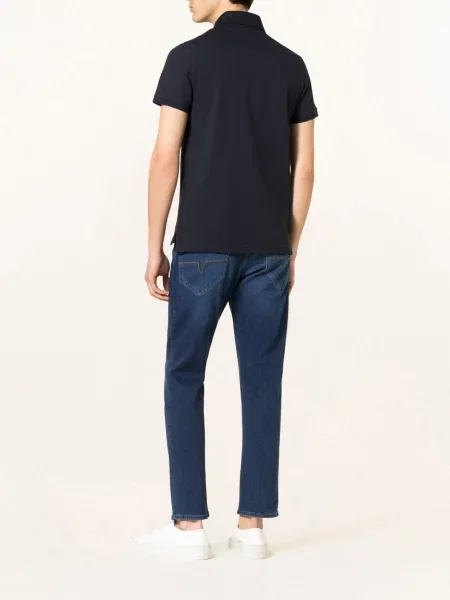 Tommy Hilfiger Koszulka Polo Z Piki Slim Fit blau