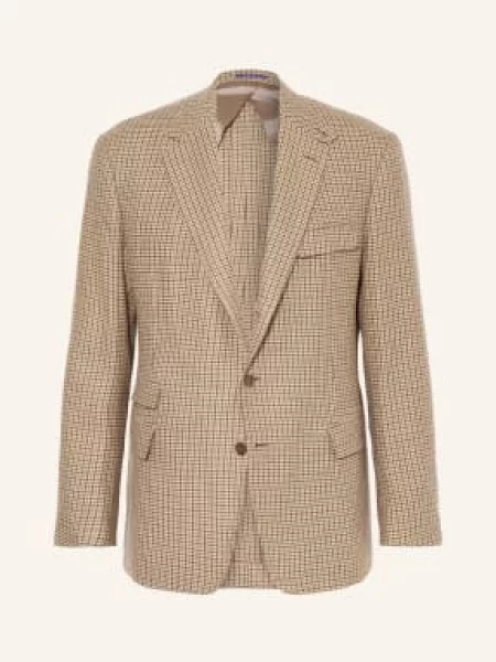 Ralph Lauren Purple Label Marynarka O Regularnym Kroju Z Dodatkiem Kaszmiru beige beżowa