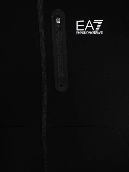 Bluza z kapturem dziecięca Emporio Armani czarna