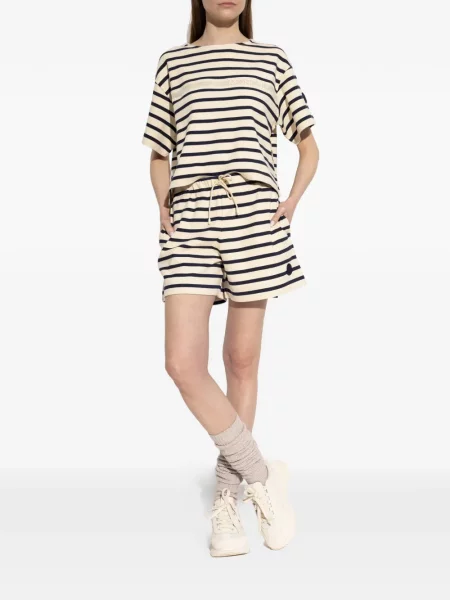 Tricou Moncler cu dungi cu imagine