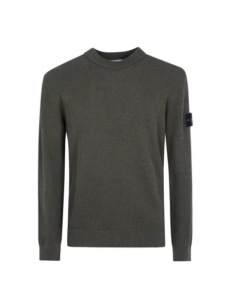 Sweter Stone Island z kamieniami zielony