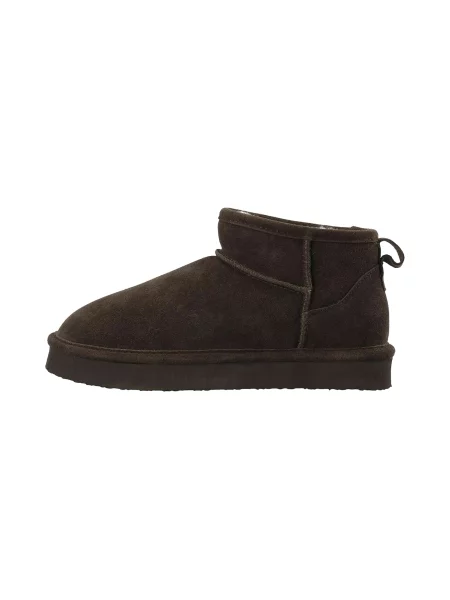 Bianco Botine Snow închis maro