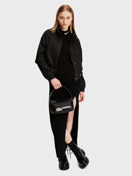 Джинсовое платье Karl Lagerfeld Jeans черное