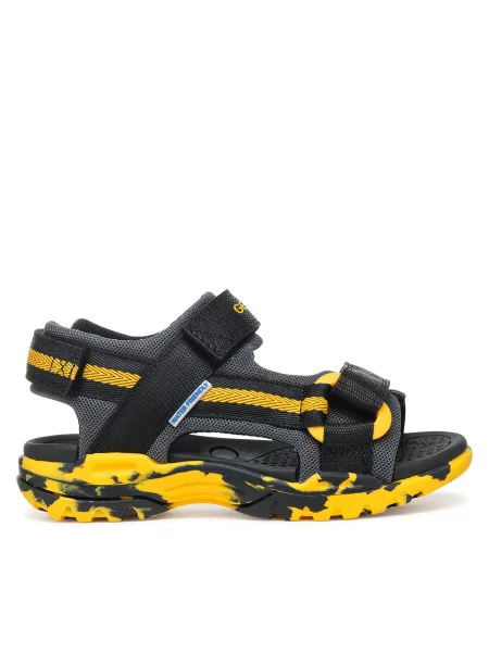 Σανδάλια Geox Jr Borealis M μαύρο
