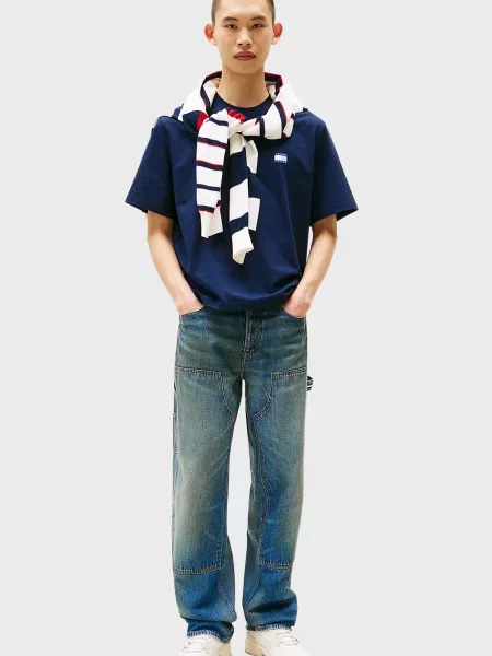 Футболка Tommy Jeans синя