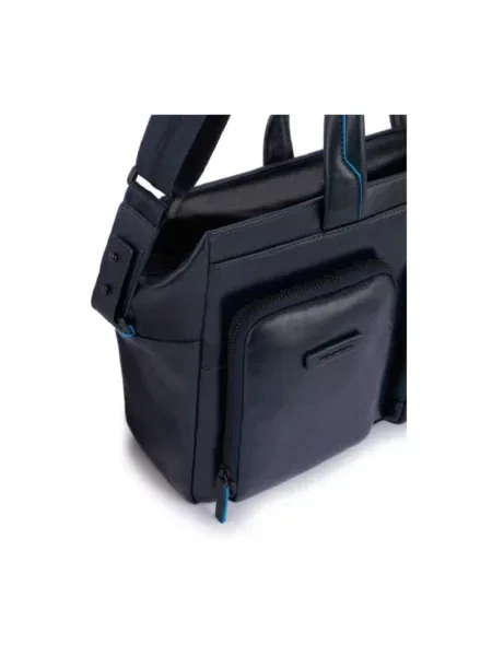 Torebka Piquadro skórzana elegancka czarna