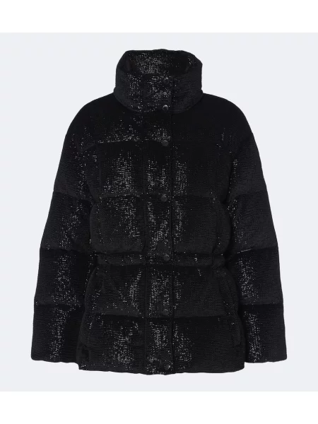 Geacă cu puf Moncler negru