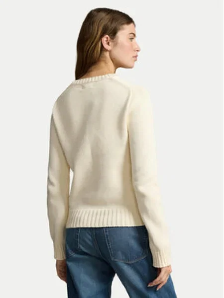 Polo Ralph Lauren Sveter Straight Fit béžová